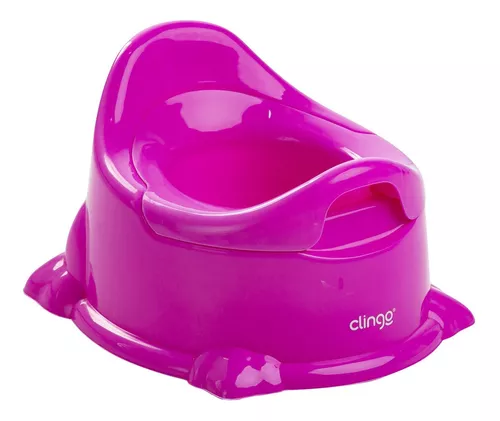 Orinal infantil extraíble Troninho de Clingo, color rosa, no disponible