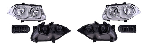 (par) Faros Manual F/crom P/halogeno Vw Jetta 2010 Depo