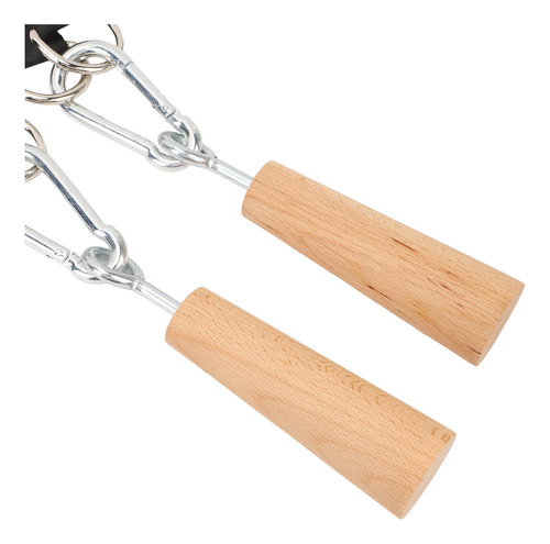 Empuñaduras De Madera Para Dominarse, 1 Par, Fuerza De Brazo