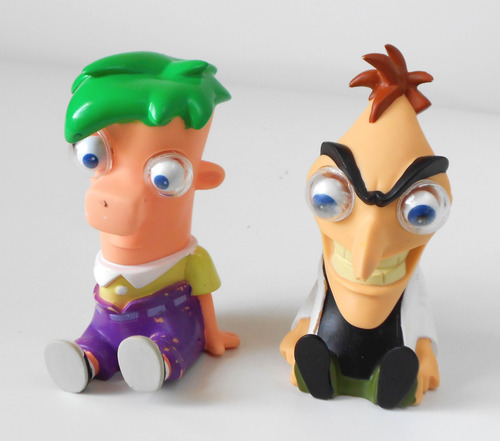 Ferb Y Dr. Heinz Doofenshmirtz Eye Buggers Phineas Y Ferb (Usado)