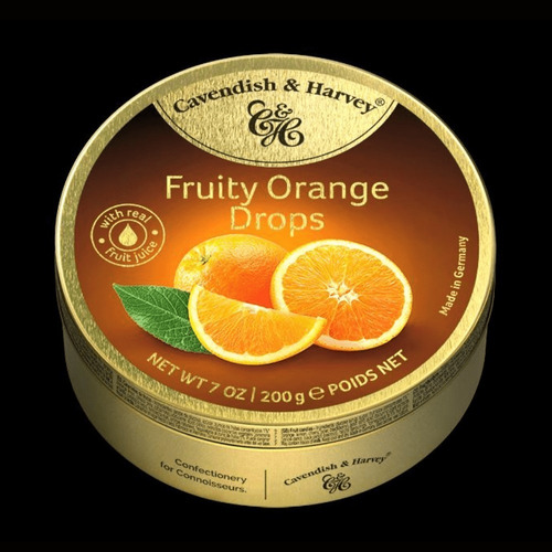 Caramelos Cavendish & Harvey Fruity Orange 200g Alemania