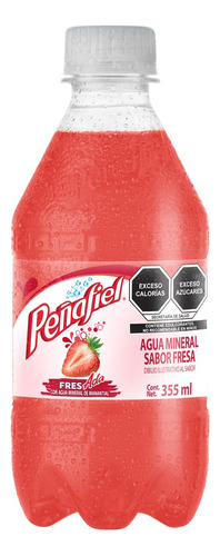 16 Pack Agua Mineral Sabor Fresada Peñafiel 355 Ml