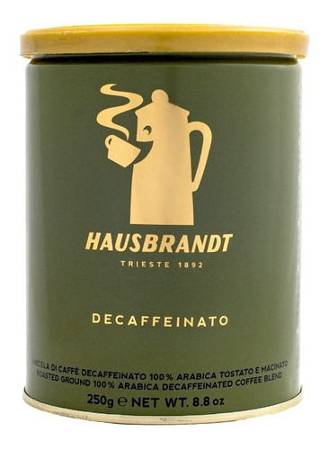 Café Descafeinado - Hausbrandt - 250 Gramos