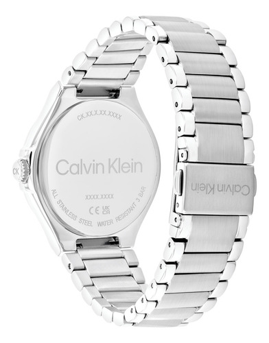 Reloj Calvin Klein Vibrancy Para Mujer 25100051 Plateado