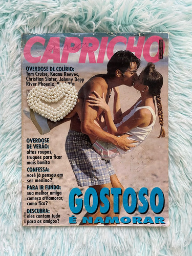 Revista Capricho C/ Anapaula,keanu,brad,madonna,bruce