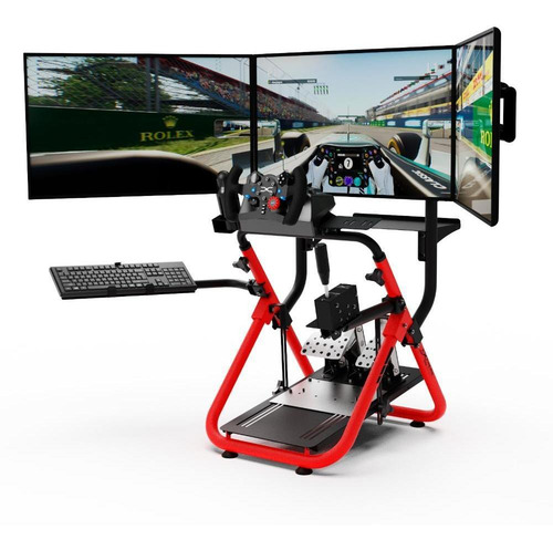 Sxt Cockpit Suporte Volante Simulador G29/g27/920/923 Cor Vermelho