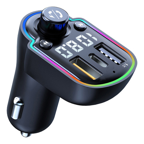 Cargador De Vehículo En U, Reproductor De Mp3 Bluetooth, Blu