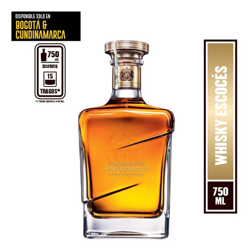 Whisky Johnnie Walker Blue Label King - mL a $5148