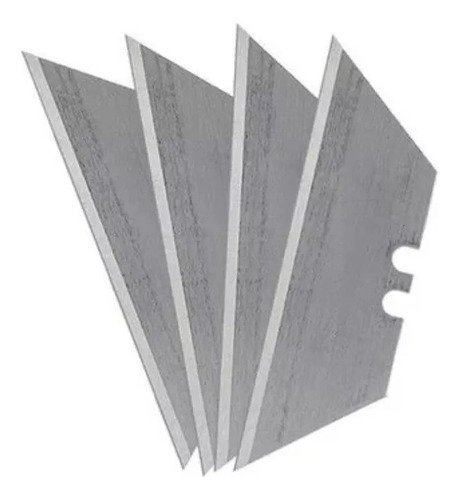 10 Repuesto Cuchilla Trapezoidal Cutter Cartonero