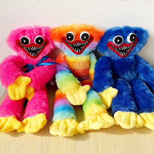 Pelucia Huggy Wuggy Colorido Boneco Playtime - P/ Presente