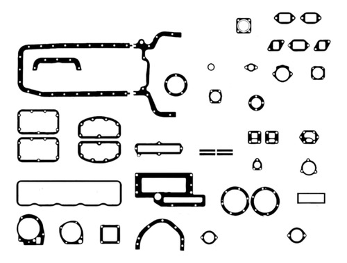 Juego De Juntas Para Fiat Tractor 60r - 4 Cilindros