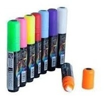 Pizarra Led Fluorescente 70 X 50 + Control Remoto + Plumones
