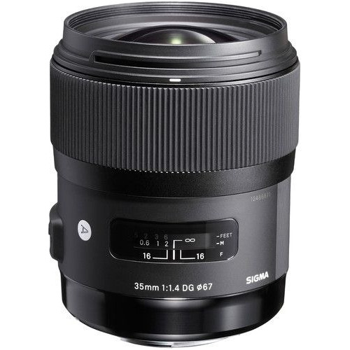 Lente Sigma 35mm F/1.4 Dg Hsm Art (full Frame) Para Nikon