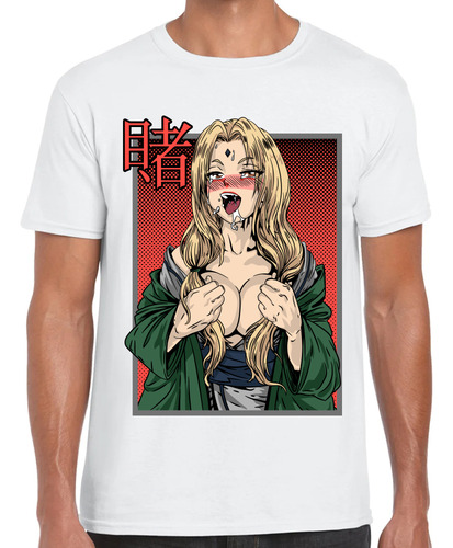 Playera Naruto Senju Tsunade Ecchi Hentai #0002387
