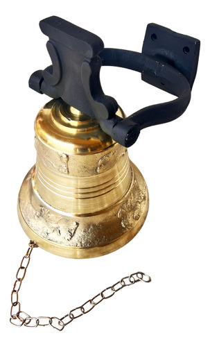 Sino Bordado 6 Kg Em Liga De Bronze Com Suporte Em Ferro