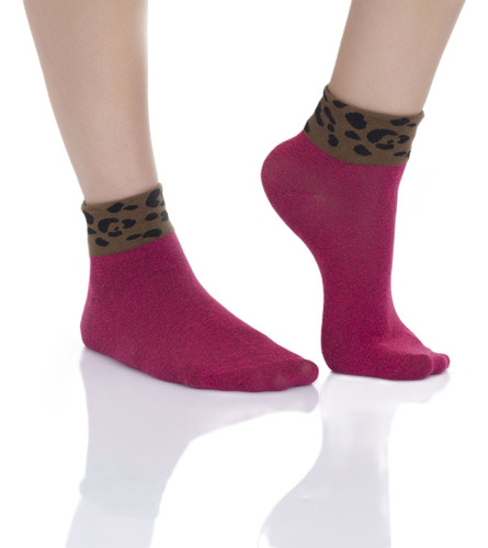 Calcetín Puño Animal Print