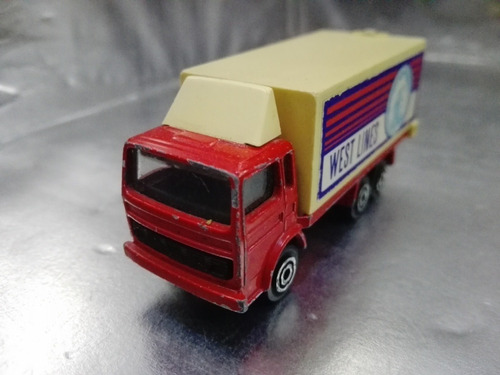 Majorette - Renault Rvi Container West Lines De 1987 Francia