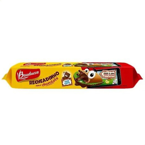 Galletitas Rellenas Chocolate C/ Leche Importadas Bauducco