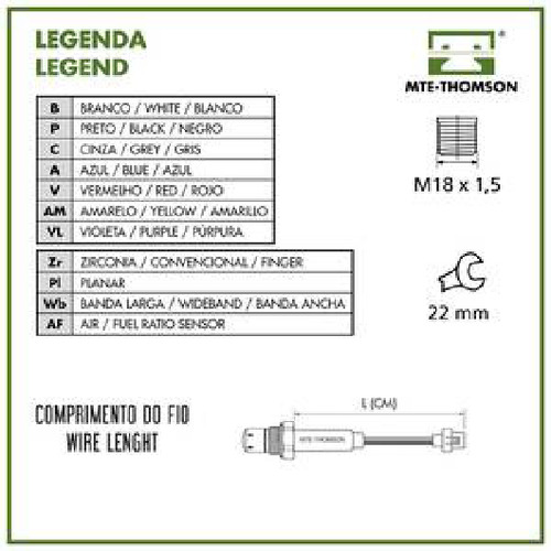 Sensor Oxigênio Suprema 3.0 12v 1993 1994 1995