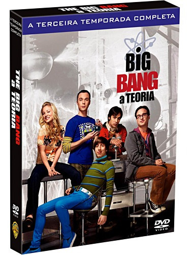 Dvd Box Big Bang A Teoria 3ª Temporada 3 Discos