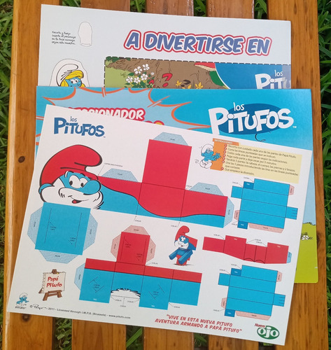 Los Pitufos Libro De Actividades