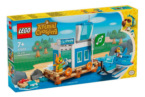 Set De Construcción Lego Lego Animal Crossing Vuela Con Dodo Airlines 292 Piezas En Caja