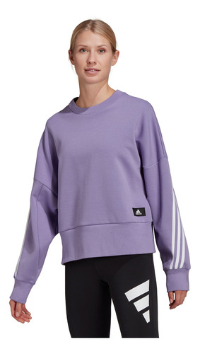 Poleron Mujer adidas Fi 3s Crew