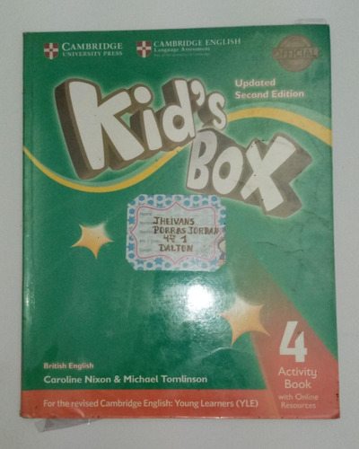 Libro Kids Box Activity Book 4 (second Edition)