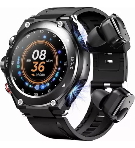 Reloj Inteligente 2 En 1 Con Audífonos Bluetooth Tws Para Xi