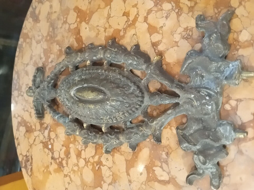 Aplique De Bronce Antiguo Para Mueble O Cama (Usado)