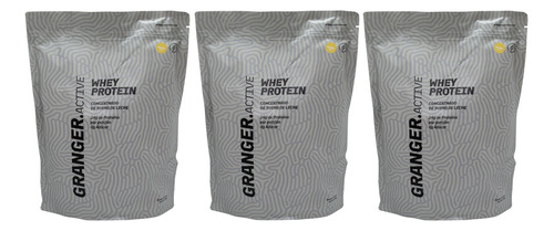 Granger X3 Whey Protein Suplemento Proteína Vainilla 750gr