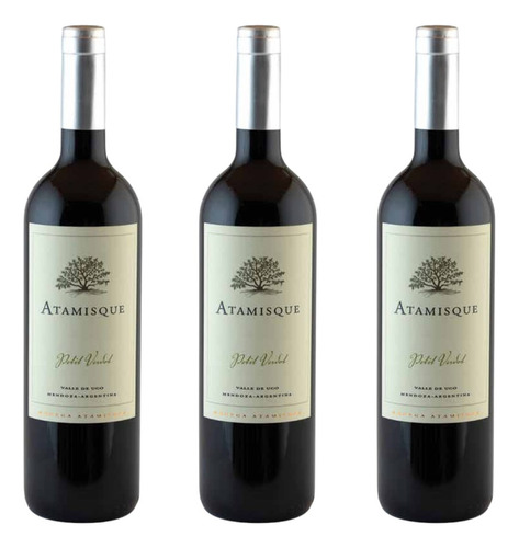 Vino Atamisque Petit Verdot X 3 Botellas !!!