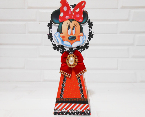 Arquivo De Corte Minnie Vermelha 52