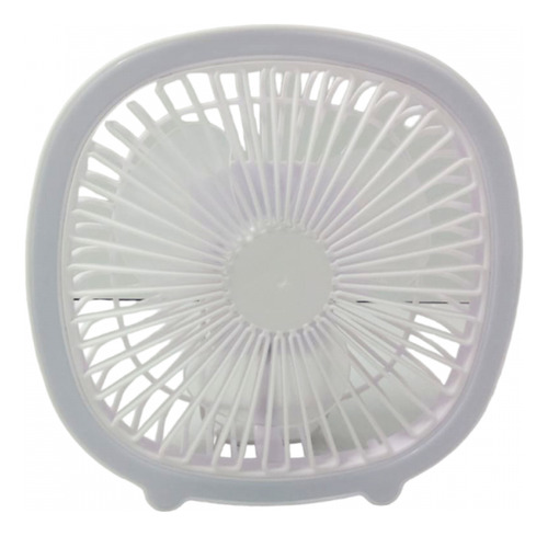 Mini Ventilador Usb Com Luz Led - Ajuste De Marchas Unica