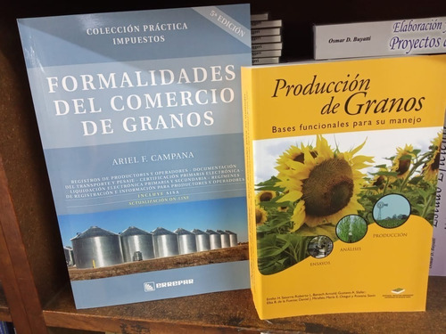 Combo Produccion De Granos + Formalidades Del Comercio Grano