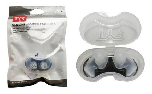 Imagen 2 de 2 de Tapones De Oido Tyr Deportes/ Natacion -transparentes