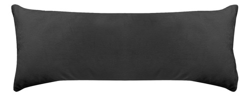 Cojin Riñonera Latt Terciopelo Lennon Color Gris Oxford