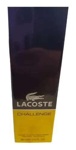 Perfume Lacoste Challenge 90 Ml MercadoLibre