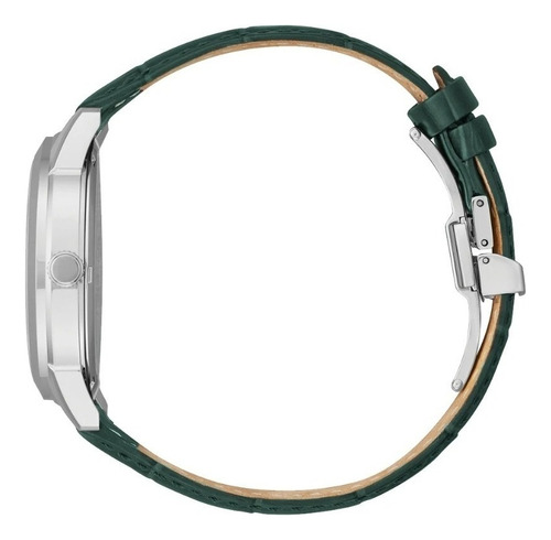 Reloj Pulsera Citizen Aw0090-02x / Aw0090-11z Con Correa De Cuero Color Verde