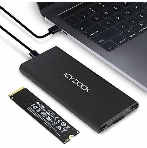Icy Dock M.2 Nvme A Usb 3.2 Gen 2 (10 Gbps) Thunderbolt 3/