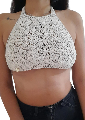 Top De Mujer Tejido A Crochet