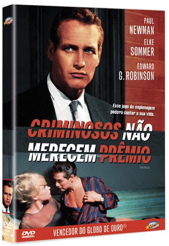 Criminosos Não Merecem Prêmio - Dvd - Paul Newman