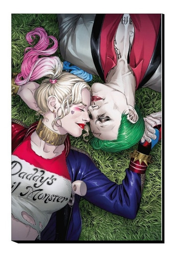 Cuadro Decorativo Harley Quinn Y Guason