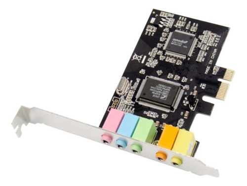 Tarjeta De Sonido Pcie Pci-e X1 Cmi8738 Chip 64 Bit Sound Ca