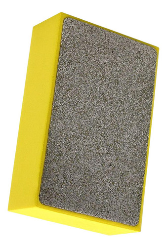 Almohadilla De Pulido Manual De Diamante Espuma Amarillo