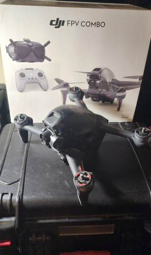 Drone Dji Fpv Combo Con Cámara 4k Void Grey 1 Batería