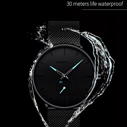 Reloj Impermeable Para Hombre Crrju2150c Quartz Chronograph
