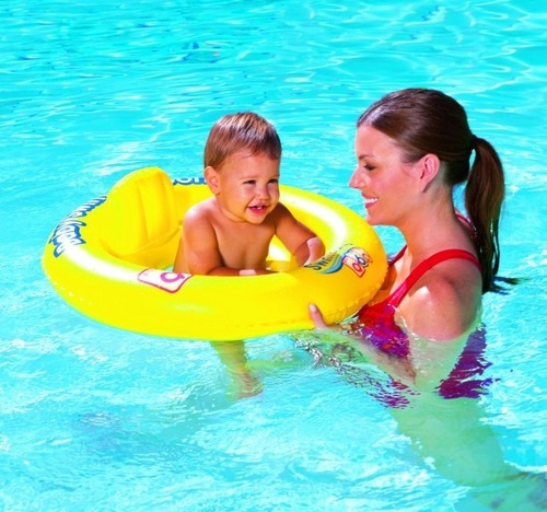 Imagen 8 de 10 de Baby Boat Bestway Bote De Bebe Con Contencion Redondo 32027