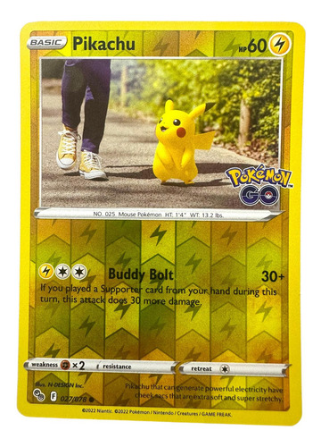 Pokemon Pikachu 027/078 Foil