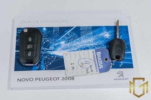 Imagem 13 de 15 de Peugeot 2008 Griffe 1.6 Eat6 2020 Preta